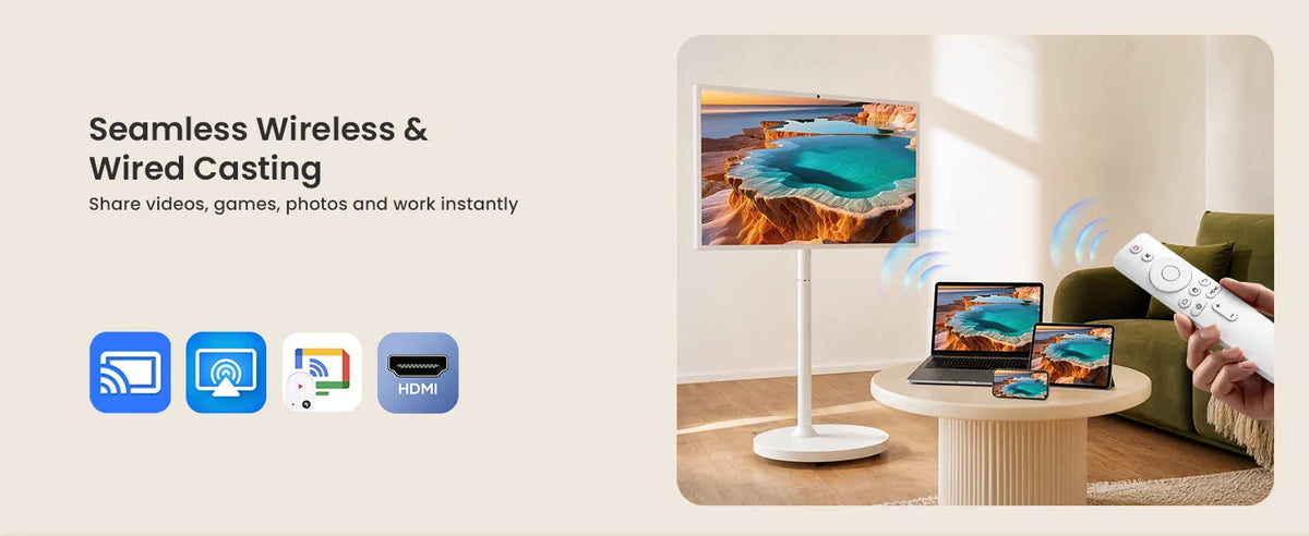 Bisprico JUNA 3 Pro — Wireless and wired screen casting